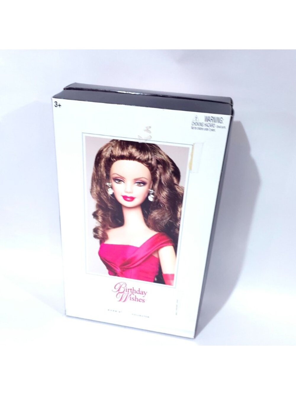 2004 NEW/NRFB Barbie Birthday Wishes Doll Silver Label - Red Dress (C6229) - Picture 2 of 11